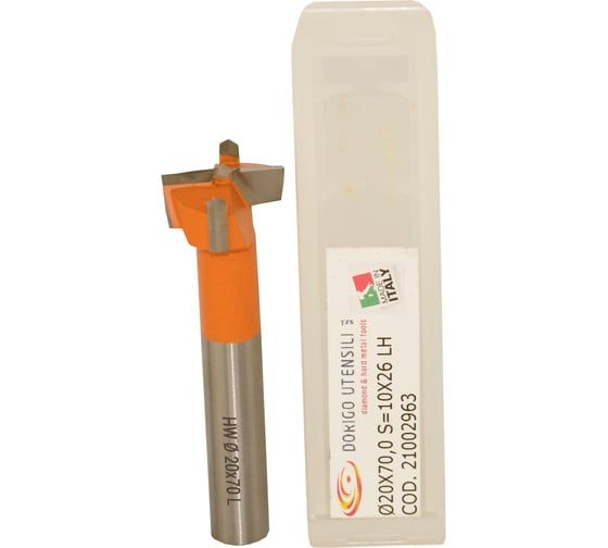 Сверло чашечное DORIGO HW для станка 20x70.0, S=10x26, LH 21002963