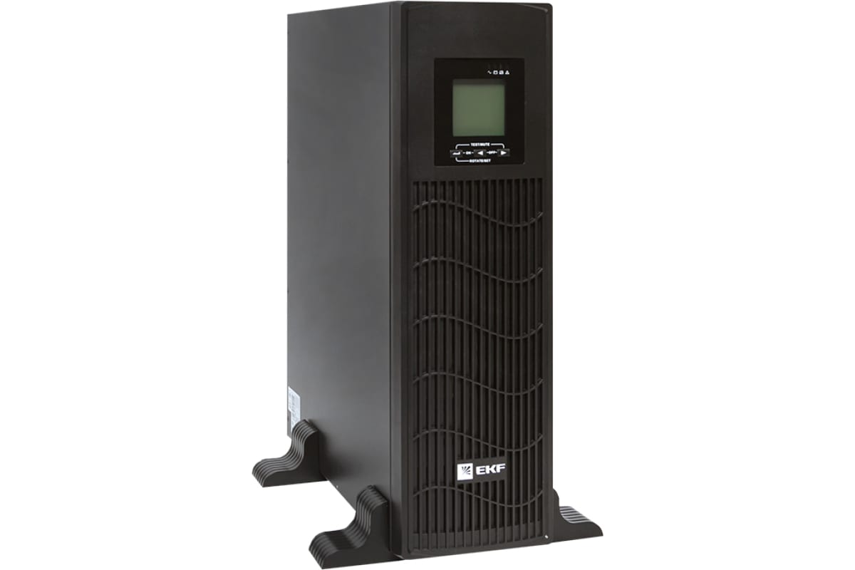 Источник бесперебойного питания EKF Линейно-интерактивный E-Power PSW 600 2000 ВА PROxima, для монтажа в стойку, c АКБ 3x12В_9 Ач PSW-620-RTB