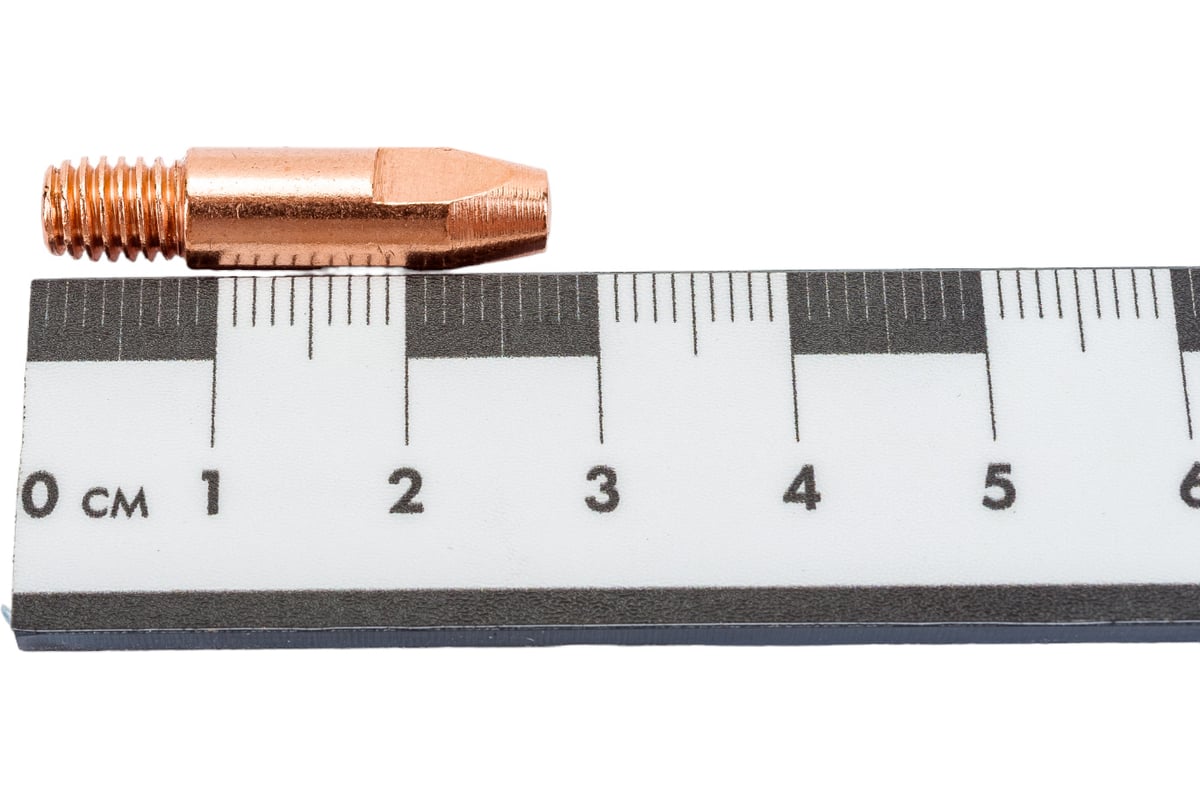 Наконечник токопроводящий E-Cu (20шт; М6х28 мм; 1.0 мм) Brima НП000000371