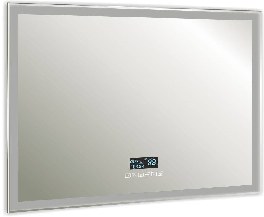 Зеркало Silver Mirrors Norma neo 80x60 см с многофункц.модулем