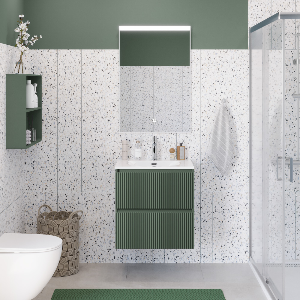 Мебель для ванной BelBagno Uno-Mini 50 см Еловый матовый
