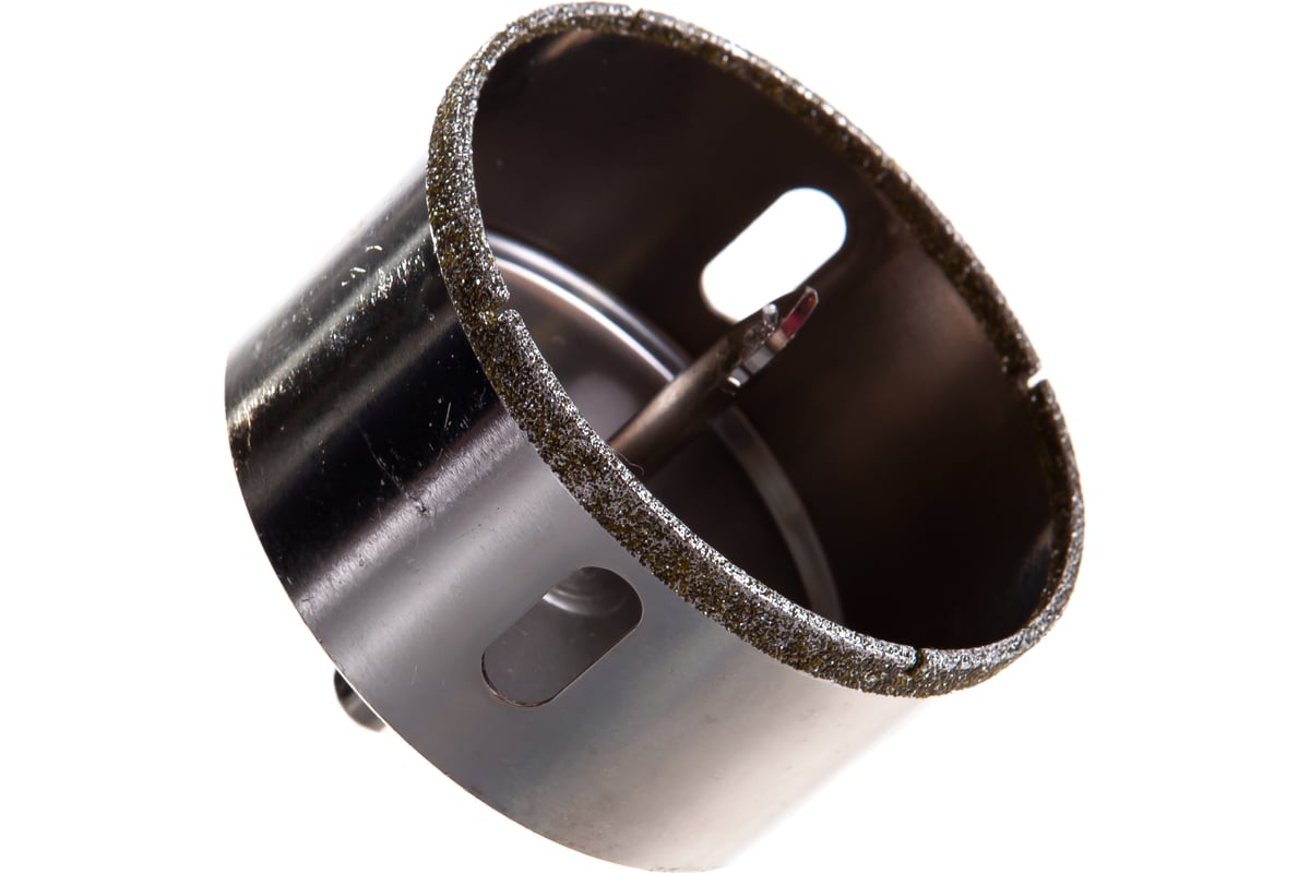 Коронка алмазная по керамике и кафелю с центрирующим сверлом (80 мм) TRIO-DIAMOND 400080