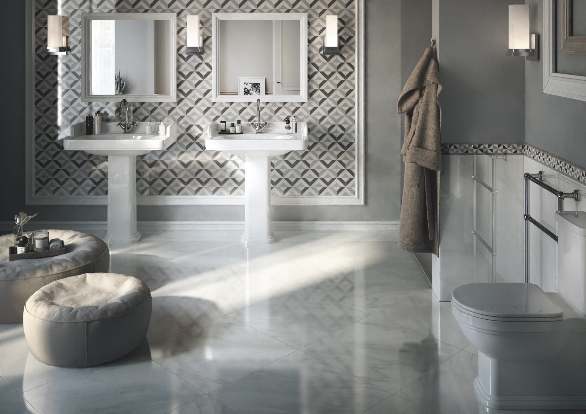 Унитаз-компакт Kerama Marazzi Pompei