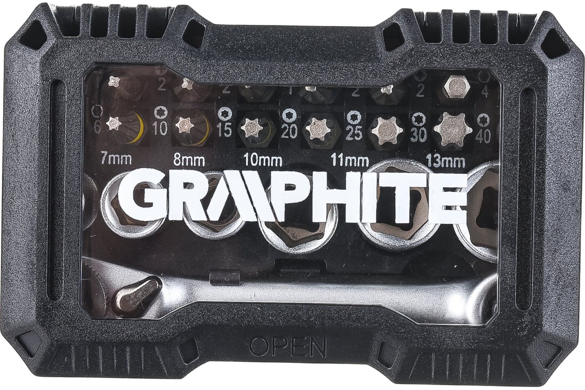 Набор бит 24 шт. Graphite 56H610