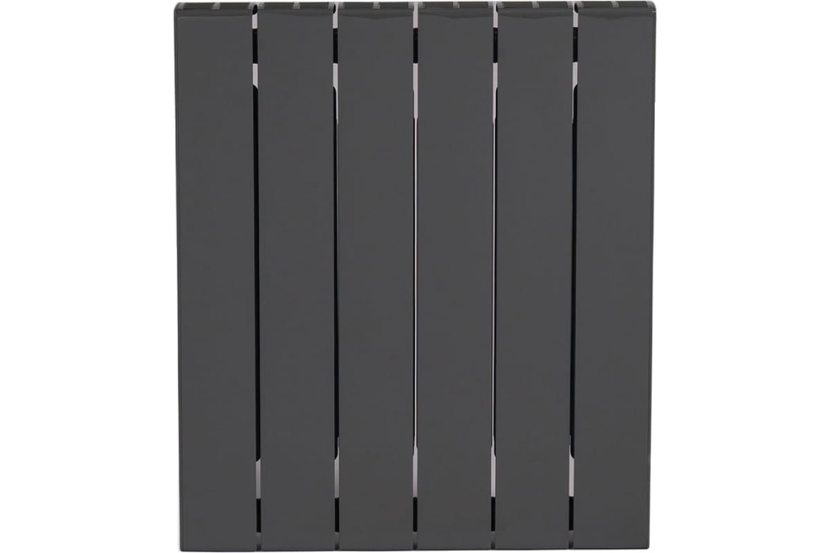 Биметаллический радиатор Rifar 53 SUPReMO 500-6, Ду 3/4, титан R S50063/47012