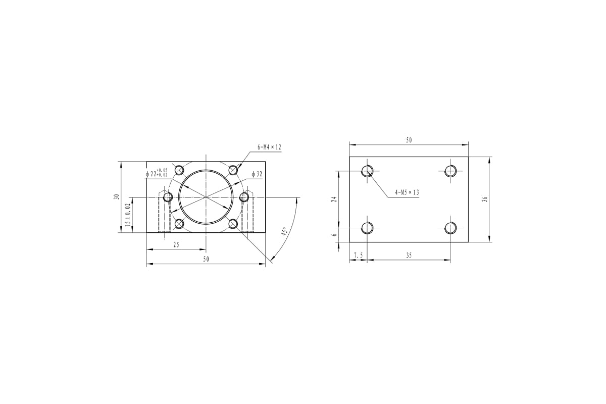 Держатель для гайки TECHNIX ШВП DSG1204