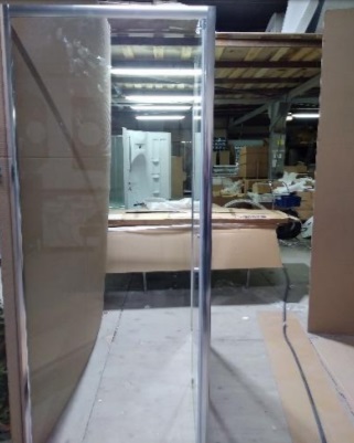 Душевая дверь Aquanet SD-1200A 120x190, прозрачное стекло