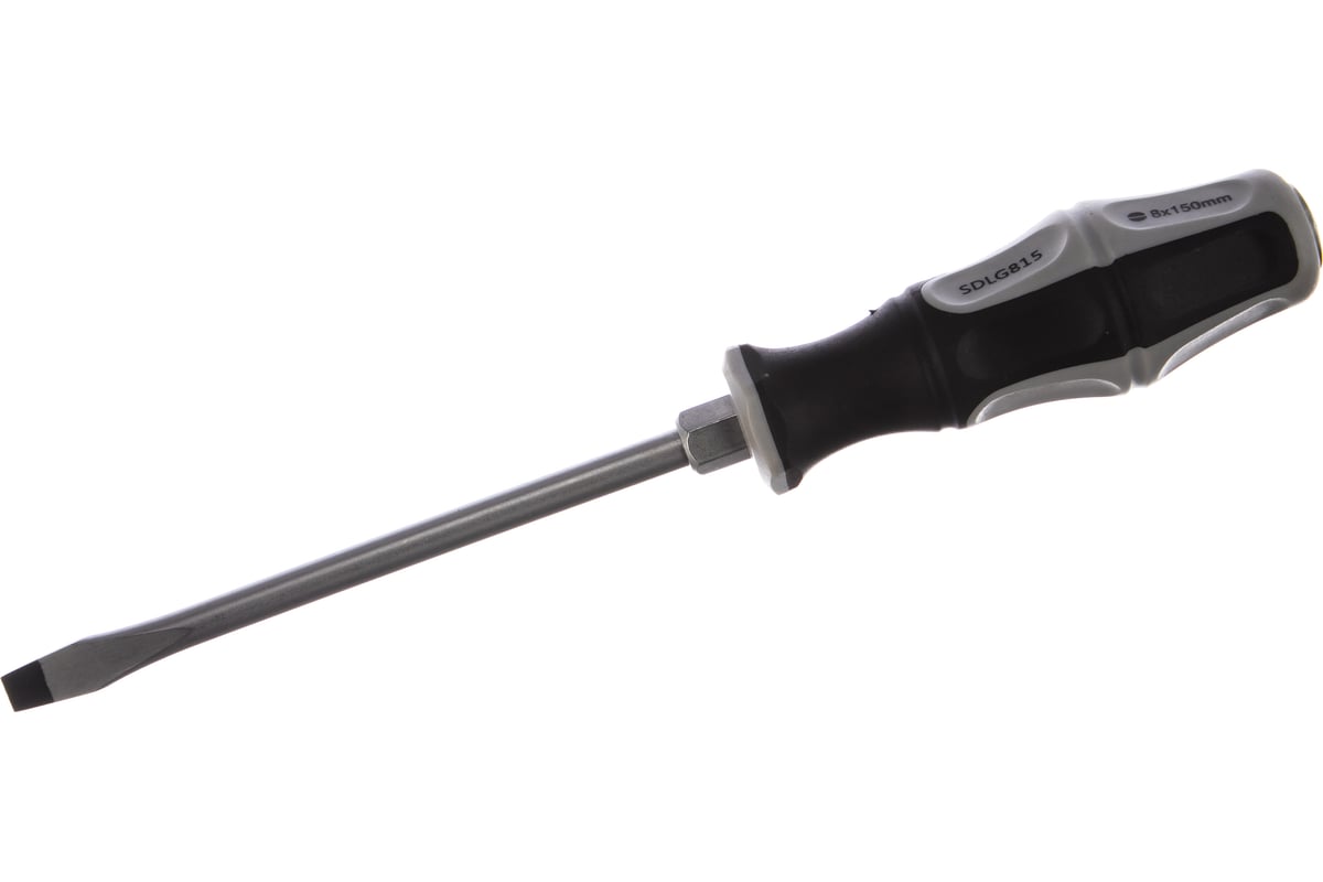 Шлицевая ударная отвертка Thorvik SDLG815 SL8х150 мм 52166