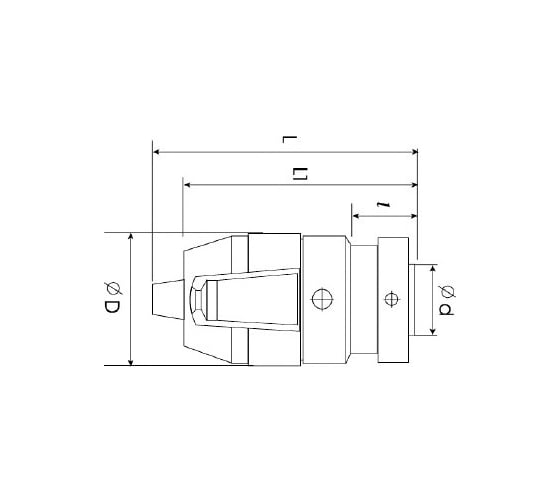 Патрон сверлильный самозажимной 1-10 мм, В12 SOVIS 12265