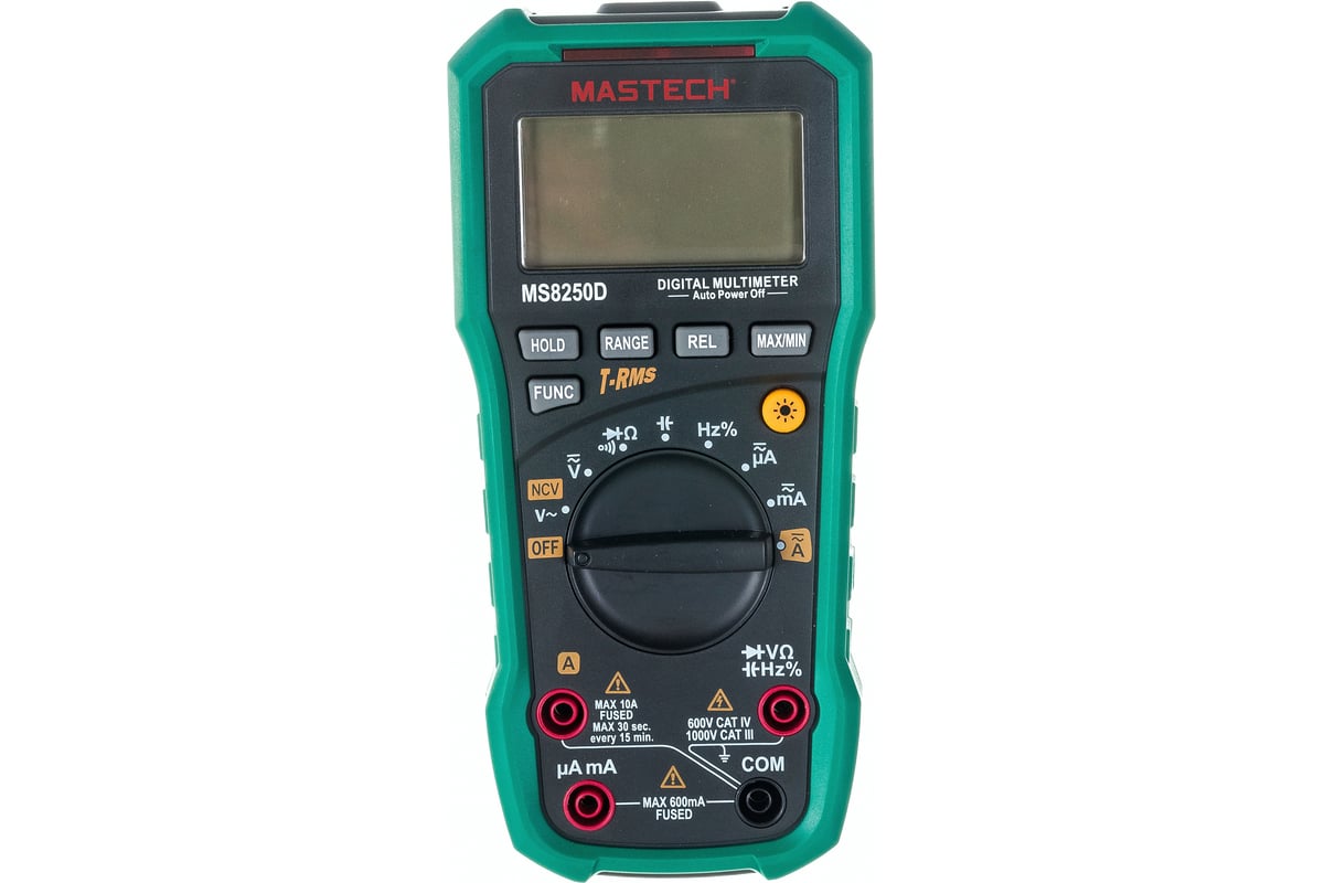 Цифровой автоматический мультиметр Mastech MS8250D TRUE RMS, USB 00-00000758