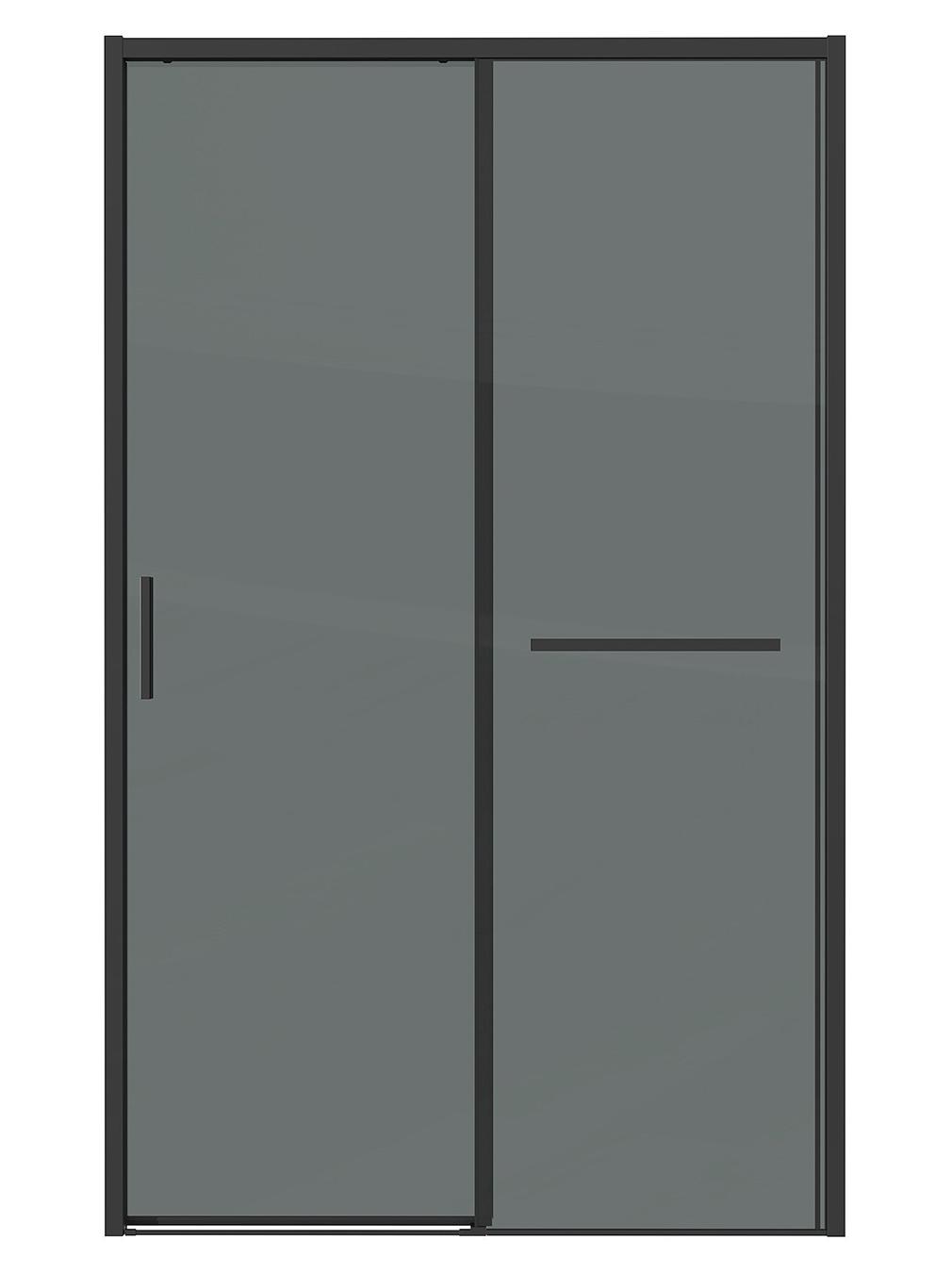 Душевая дверь Grossman Style 100x195 тонированное, черный матовый 100.K33.05.100.21.10