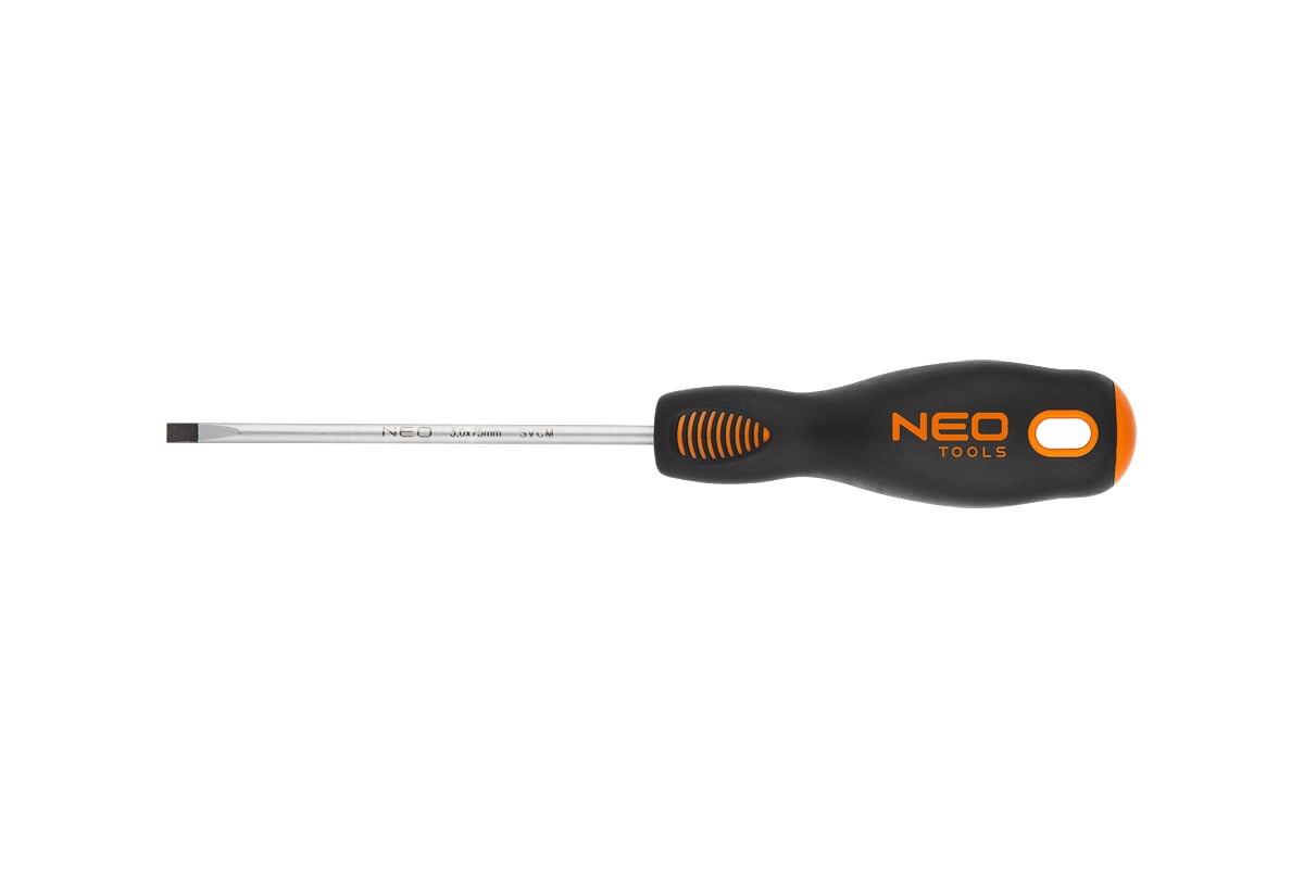 Шлицевая отвертка Neo Tools 10.0x200 мм 04-004
