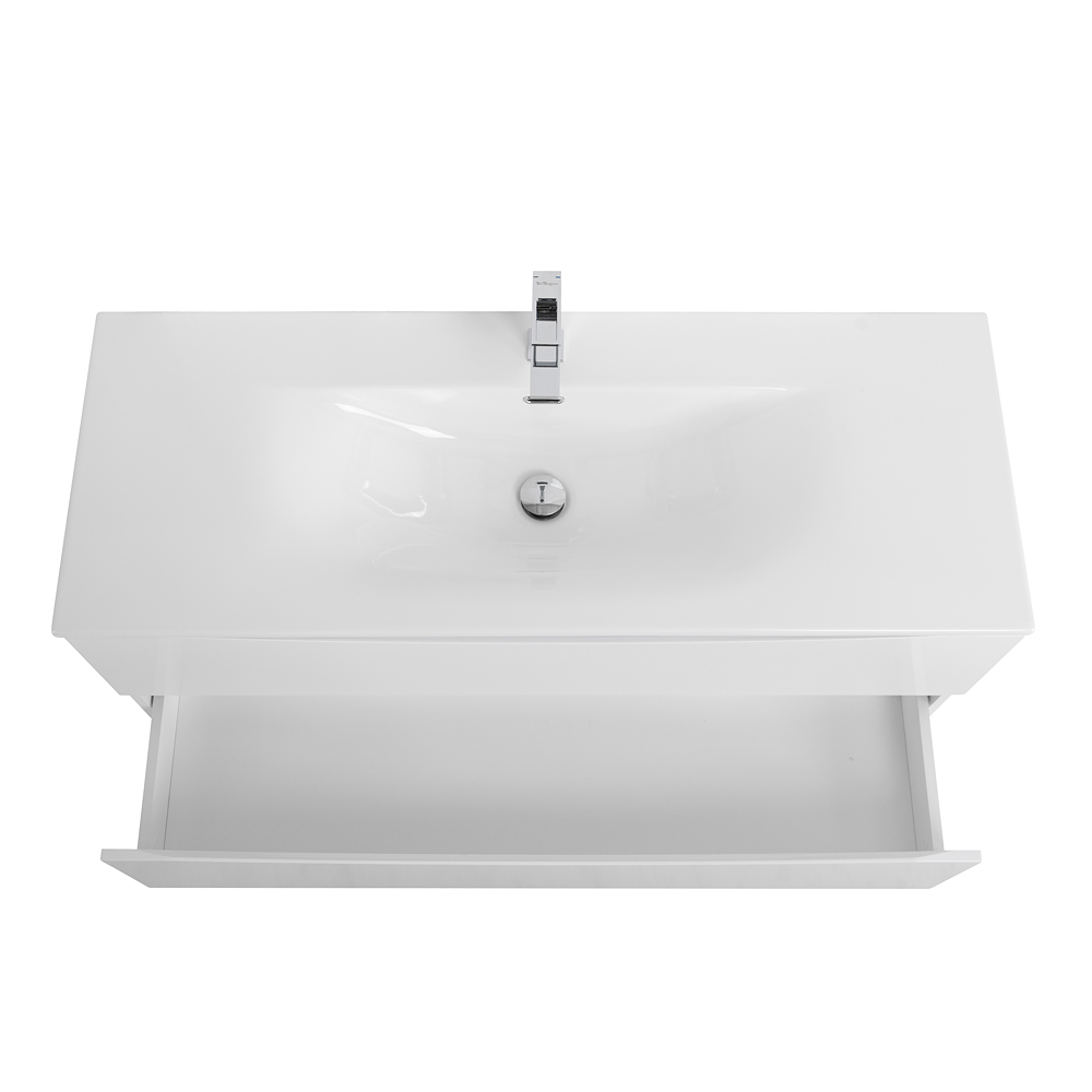 Мебель для ванной BelBagno Marino-Cer-N 120 см Bianco Opaco
