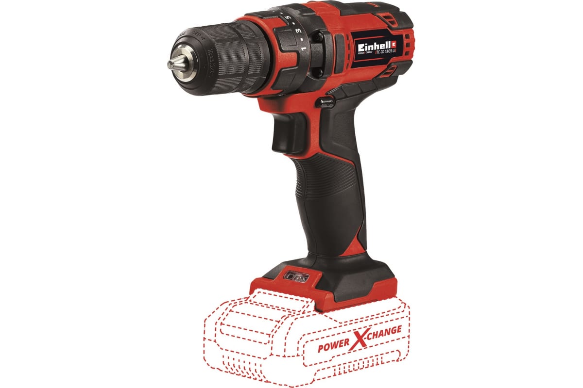 Аккумуляторная дрель Einhell PXC TC-CD 18/35 Li-Solo 4513927