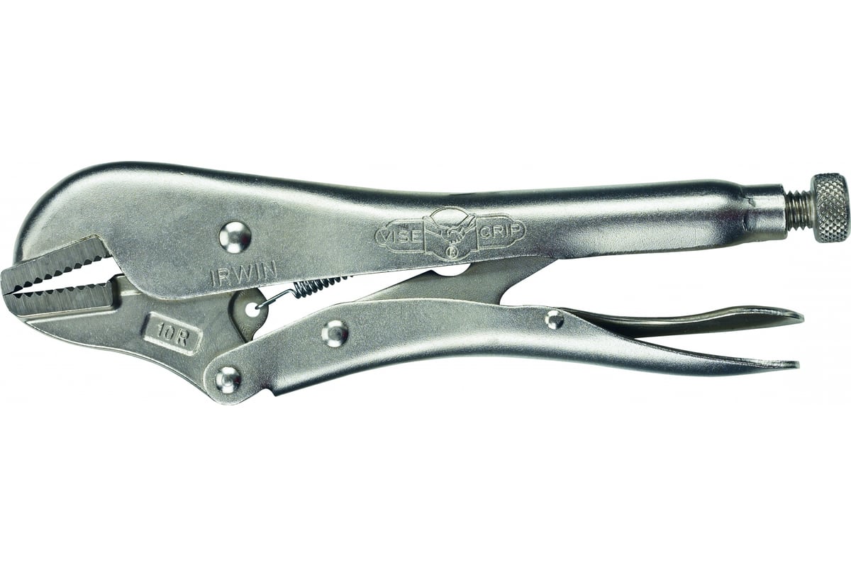 Пассатижи с фиксатором, прямые губки, 250мм Irwin 10R T0102EL4