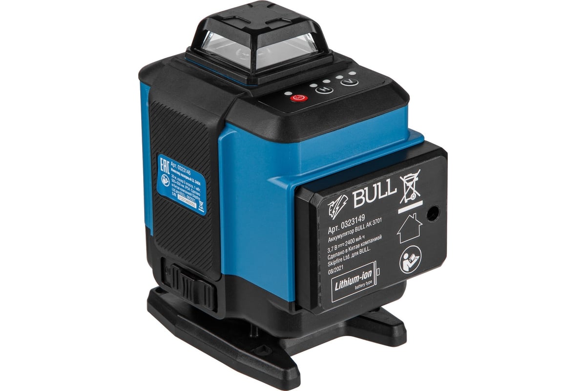 Нивелир лазерный Bull LL 3404 в кор. BULL (13695) 0323146