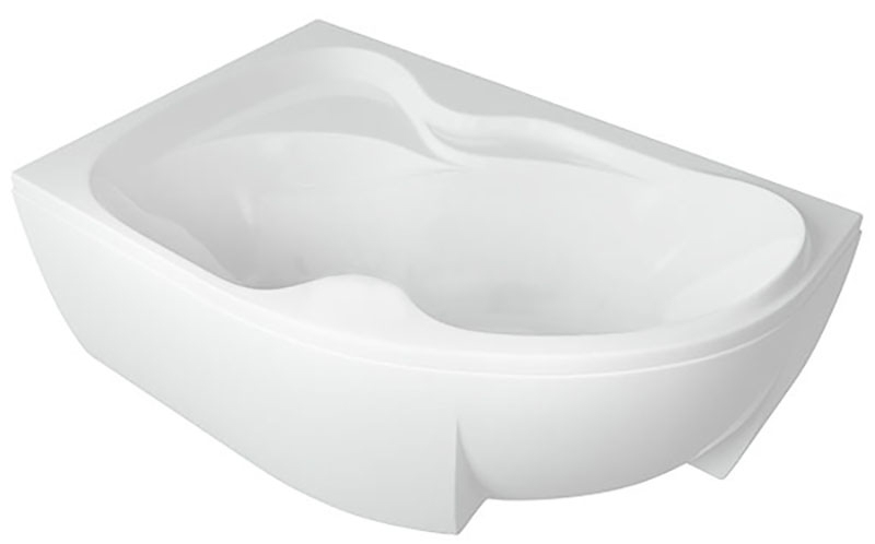 Акриловая ванна Aquatek Вега 170х105 см L VEG170-0000073 с фронтальной панелью