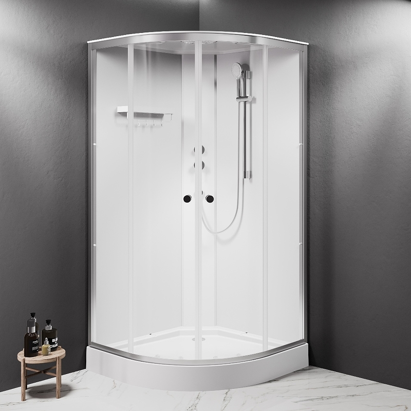 Душевая кабина Am.Pm X-Joy W94C-401-100MT 100x100 см прозрачная, матовый хром