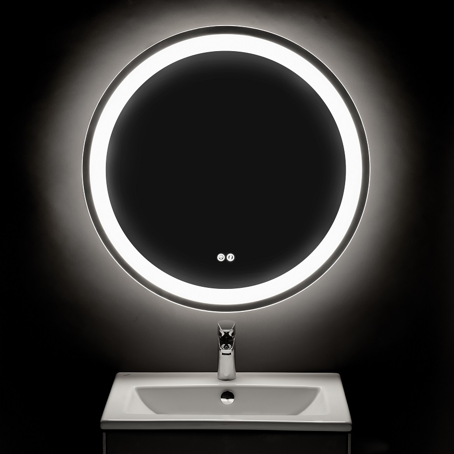 Зеркало Акватон Анелло 75 см с подсветкой, подогревом