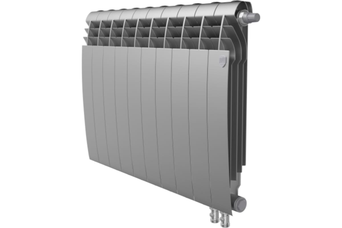 Радиатор Royal Thermo BiLiner 500 /Silver Satin VR - 10 секций НС-1196687