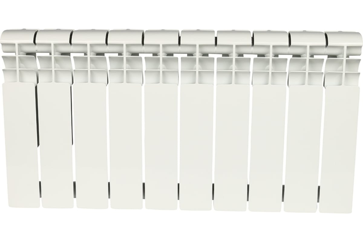 Алюминиевый радиатор Rommer Profi 350 AL350-80-80-080 10 секций RAL9016 86623