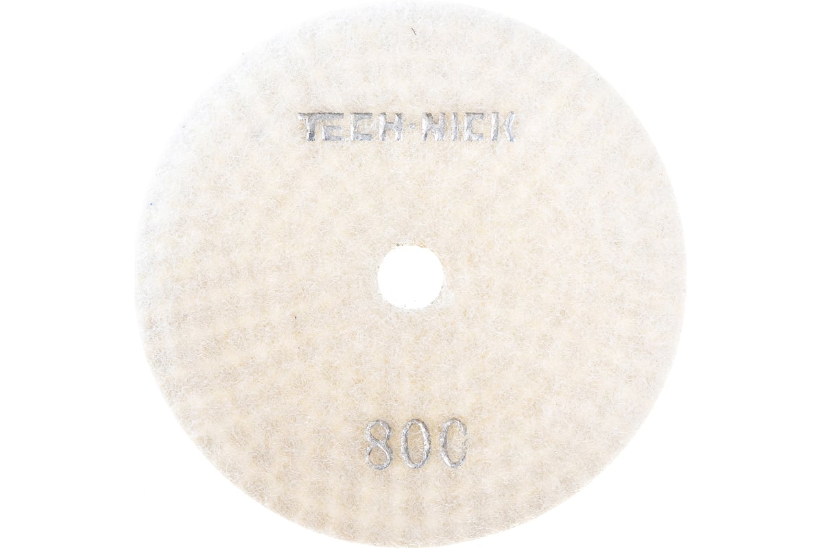 Круг алмазный гибкий шлифовальный АГШК WHITE NEW (100x2.5 мм; Р800) TECH-NICK 128.120.6746