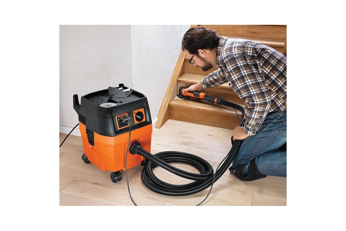 Пылесос для влажной и сухой уборки Fein Dustex 25 L 92035223000
