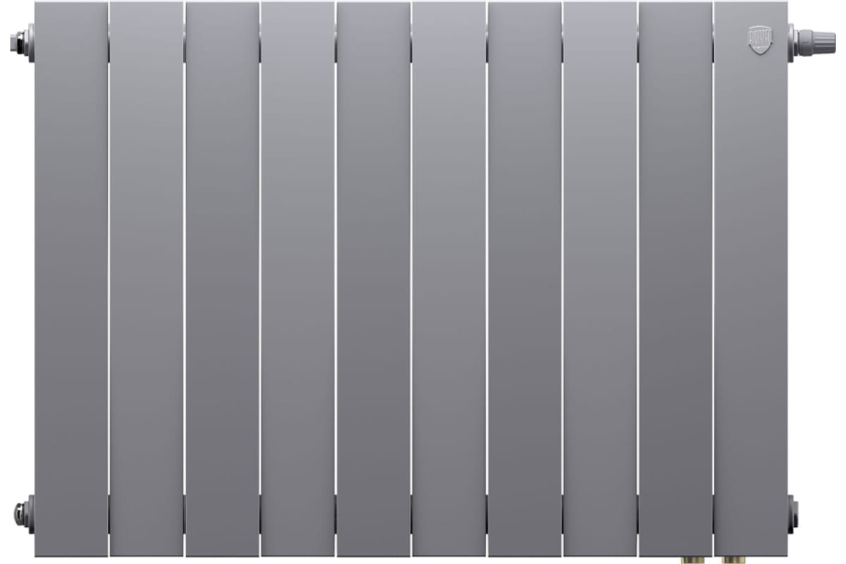 Радиатор Royal Thermo PianoForte 500 Silver Satin VDR80 - 10 секций НС-1506370