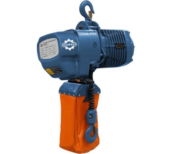 Стационарная электрическая цепная таль GEARSEN HHBDS 0.5 т, 6 м, 380 В GHHBDS 0560