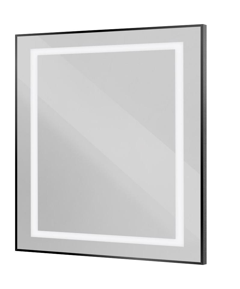 Зеркало BelBagno SPC-KRAFT-900-800-SENS-NERO 90x80 см сенсорный выключатель, черный
