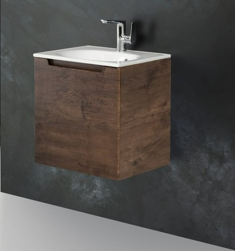 Мебель для ванной BelBagno Etna 60x46 см, 1 ящик, Rovere Moro