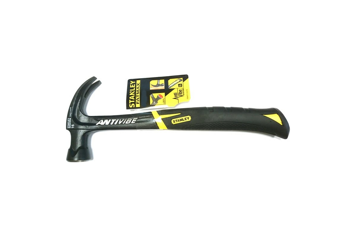 Молоток с загнутым гвоздодером Stanley Fatmax Antivibe FMHT1-51277 1-51-277