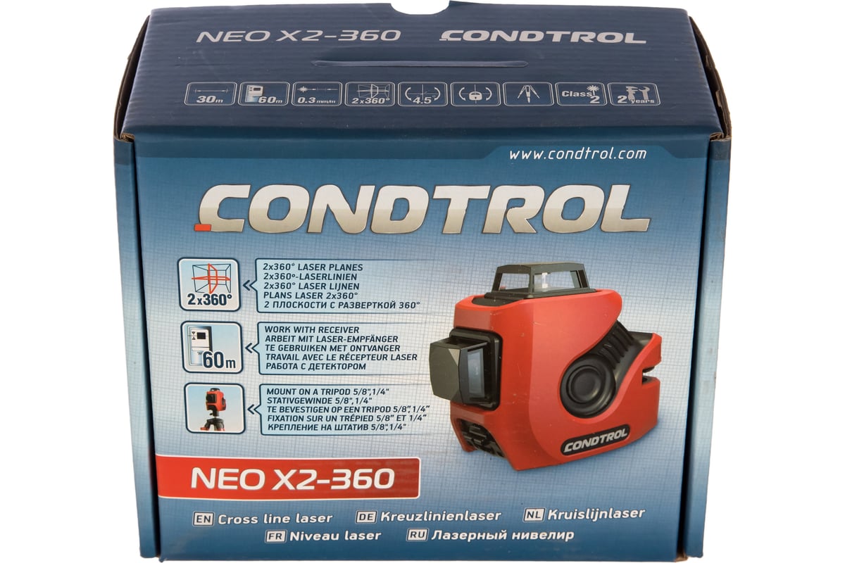 Лазерный нивелир Condtrol NEO X2-360 1-2-128