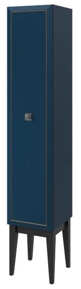 Шкаф пенал Caprigo Metropol 35 см ярко-синий, R