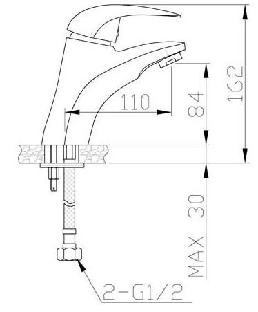 Душевой набор Agger Proud A0831100 3в1