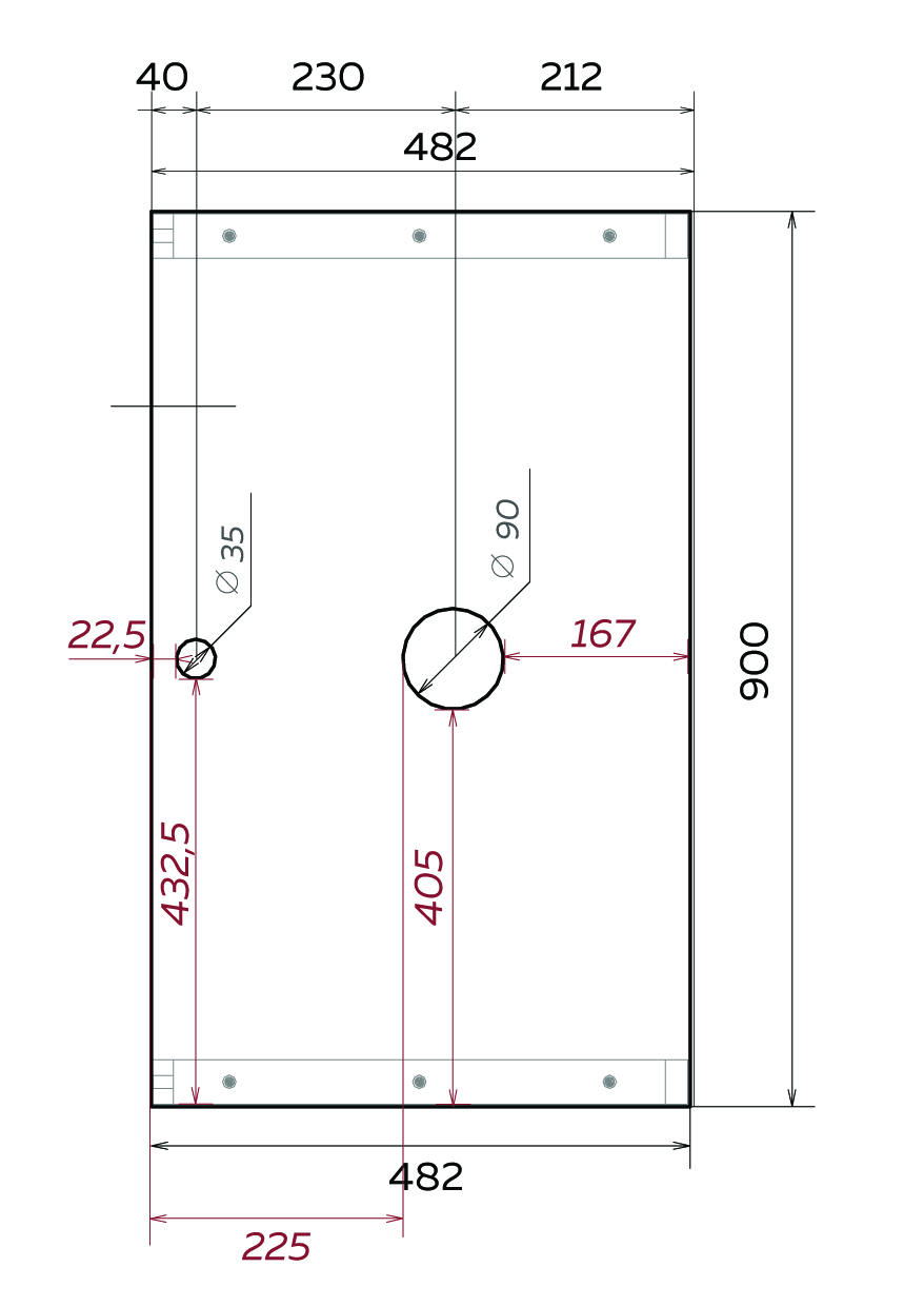 Тумба с раковиной 1MarKa Grunge Loft 100 см бетон светлый