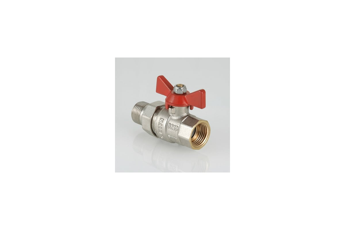 Шаровой кран с полусгоном 1" вн.-нар. Valtec BASE VT.227.N.06