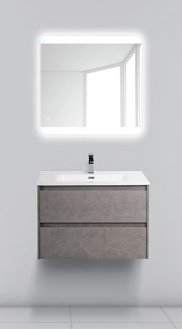 Мебель для ванной BelBagno Kraft 70 см Pietra Grigio