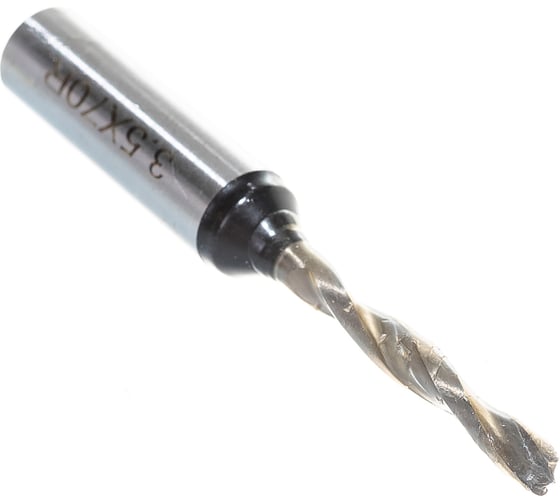 Сверло присадочное монолитное глухое (3.5x35x70 мм; S=10x35 мм; RH) ROTIS 414.03.570R