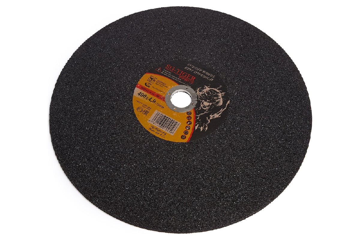 Круг отрезной по металлу (400х4х32 мм) Tiger Abrasive 00-00000114