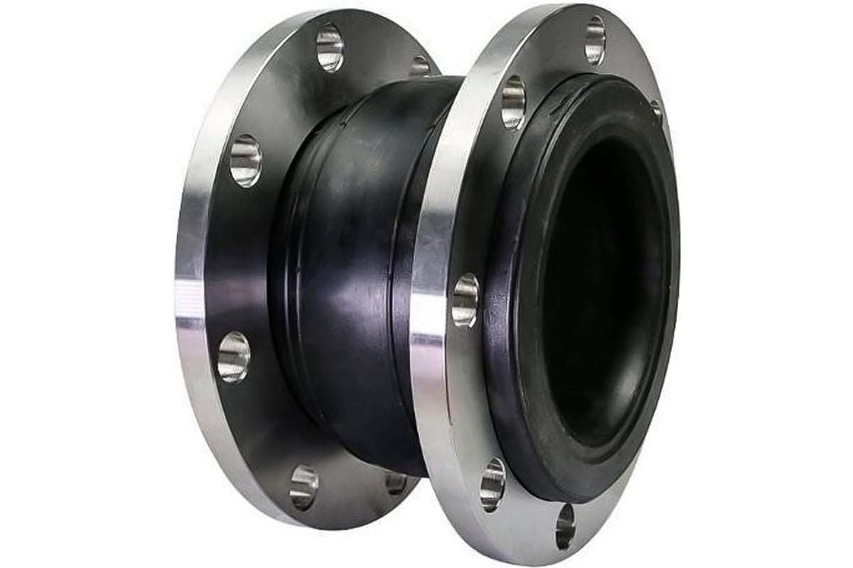 Компенсатор DN.ru epdm ду100 ру16 резиновый, фланцевый, антивибрационный D140-01692