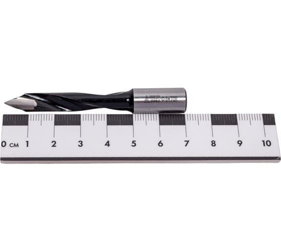 Сверло сквозное 8х70 мм, хв-к 10 мм, R Deltatools 06-0084