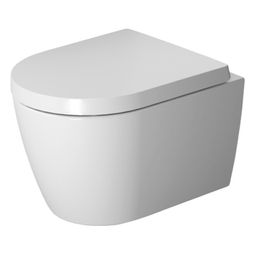 Подвесной унитаз Duravit ME by Starck Compact Rimless (с крышкой SoftClose) 45300900A1