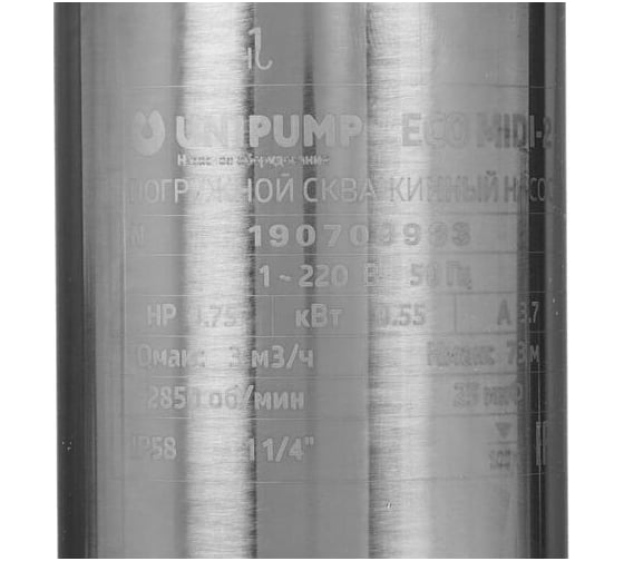 Погружной скважинный насос UNIPUMP ECO MIDI-2