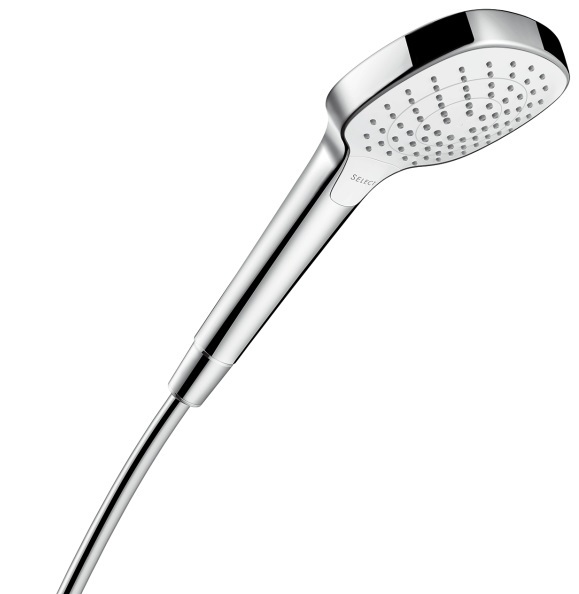 Душевой гарнитур Hansgrohe Croma Select E Vario 26582400 хром/белый