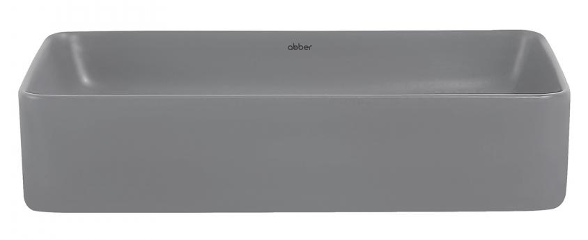 Раковина Abber Rechteck AC2207MG 51 см матовый серый