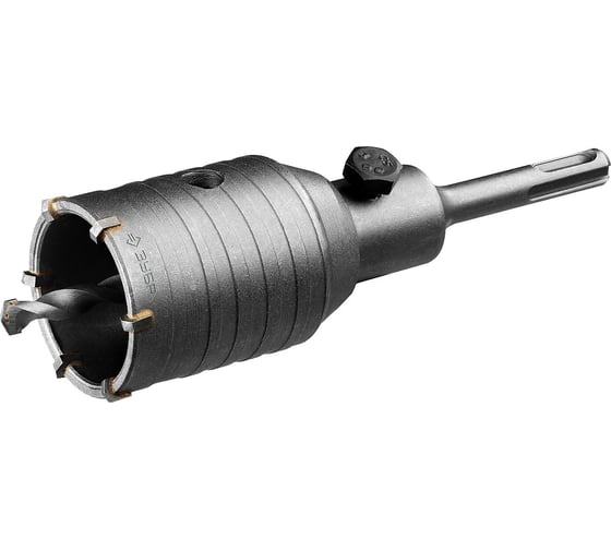Коронка с державкой по бетону Зубр 50 мм, SDS-Plus 29211-50