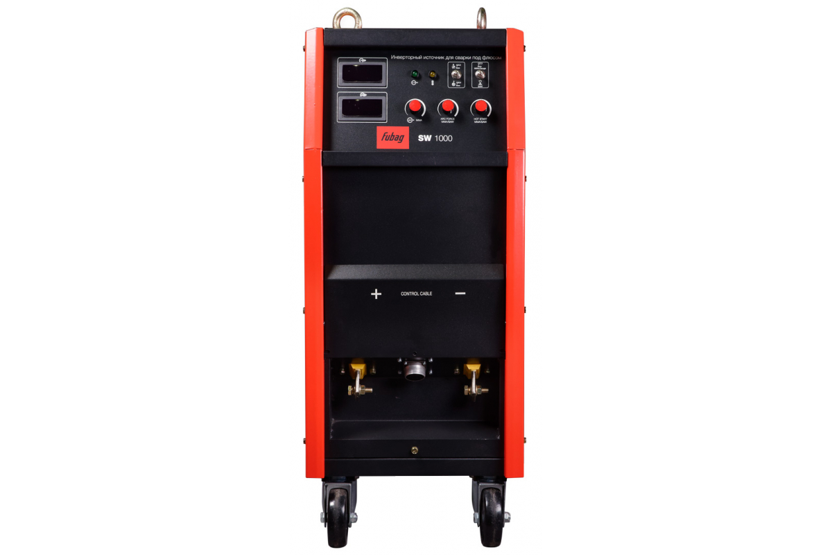 Источник для сварки под флюсом SW 1000 38672 + трактор сварочный TW 1000 38673 + набор соединительных кабелей 38847 Fubag 38672.1
