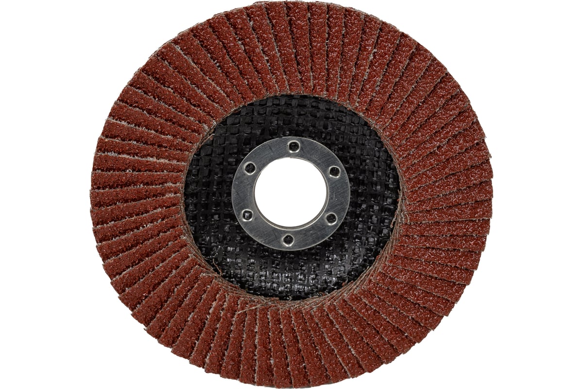 Лепестковый торцевой круг Зубр 125x22,2 мм, тип КЛТ 1, P40 36593-125-40_z01