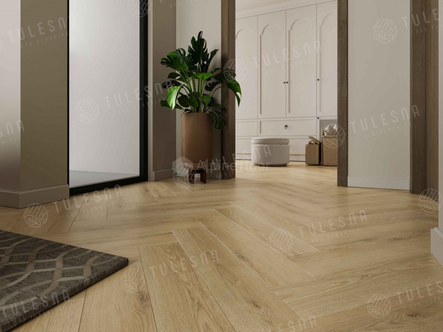 SPC ламинат Tulesna Art Parquet Famoso 600x125x4 мм, 1005-3A-R